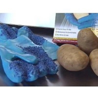 Перчатки для чистки картофеля и овощей Татер Миттс (Tater Mits)